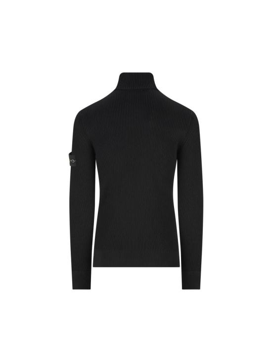 25FW 스톤 아일랜드 터틀넥 5100052S00C2V0029 AI25 Black - STONE ISLAND