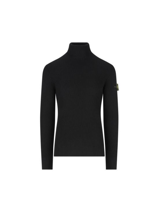 25FW 스톤 아일랜드 터틀넥 5100052S00C2V0029 AI25 Black