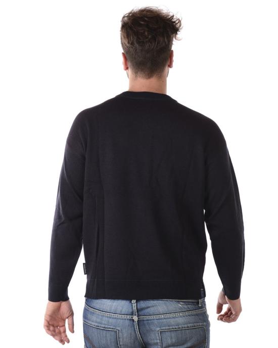  엠포리오 아르마니 스웨터 6Z1MY51MTTZBLUROSSO 922 BLUE - EMPORIO ARMANI