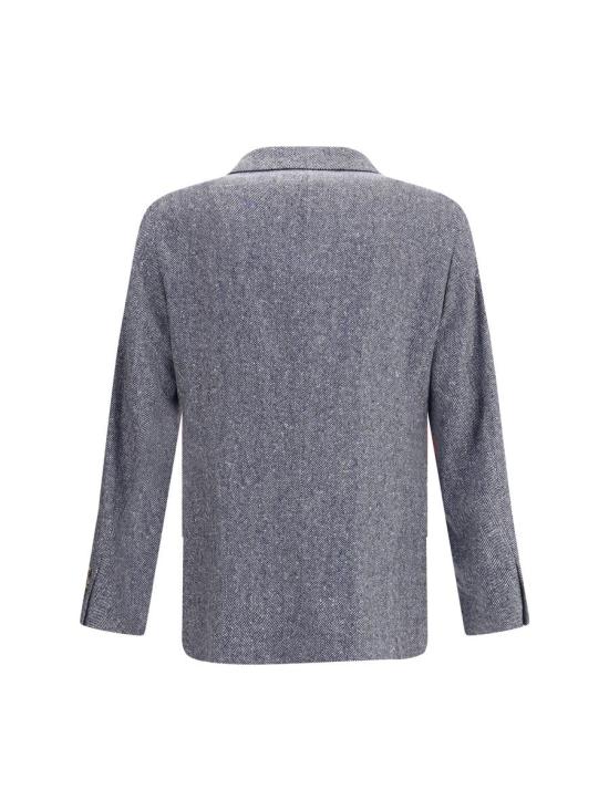 25FW 브루넬로 쿠치넬리 수트 자켓 MV4177BWD C1020 BLUE - BRUNELLO CUCINELLI