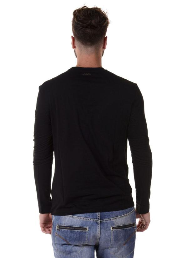  베르사체 긴팔 티셔츠 V800491FVJ00412NERO V1008 Black - VERSACE