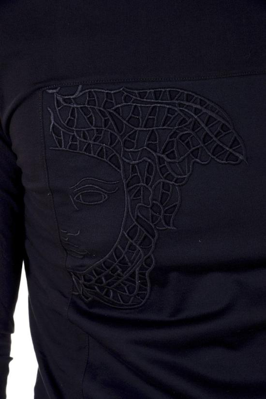  베르사체 긴팔 티셔츠 V800491FVJ00412NERO V1008 Black - VERSACE