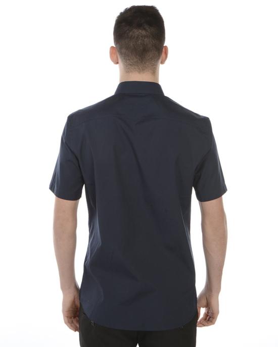  버버리 반팔 셔츠 8025765BLU BLUE - BURBERRY