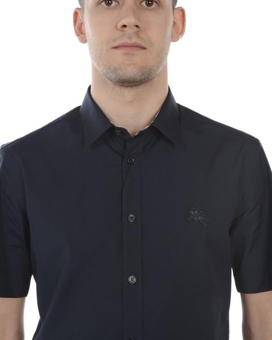  버버리 반팔 셔츠 8025765BLU BLUE - BURBERRY