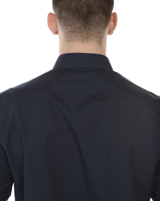  버버리 반팔 셔츠 8025765BLU BLUE - BURBERRY