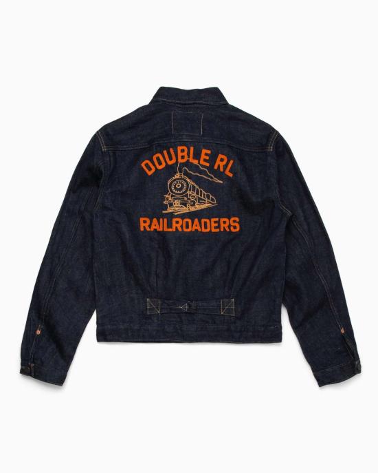  더블알엘 데님 자켓 RRL 레일로더스 데님 재킷 린스 - RRL
