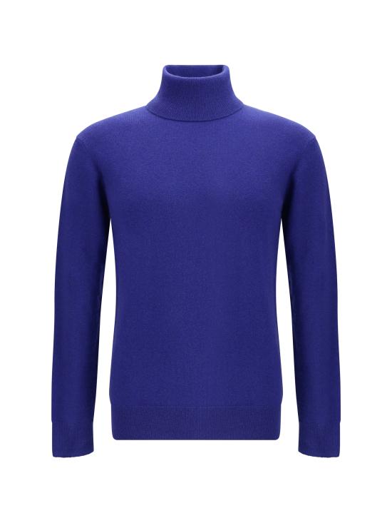 25FW 생로랑 터틀넥 847160Y77GD 4702 BLUE