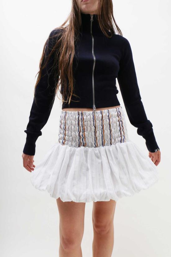  Constança Entrudo 숏 스커트 루치드 미니 스커트