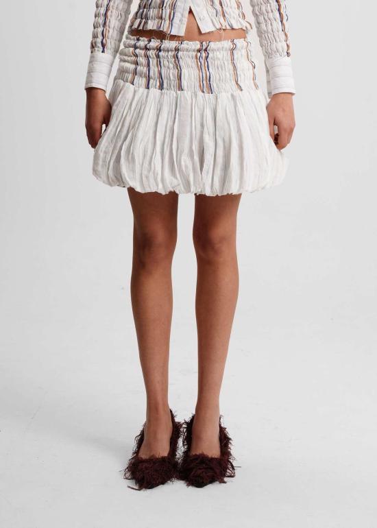  Constança Entrudo 숏 스커트 루치드 미니 스커트 - OTHER BRANDS