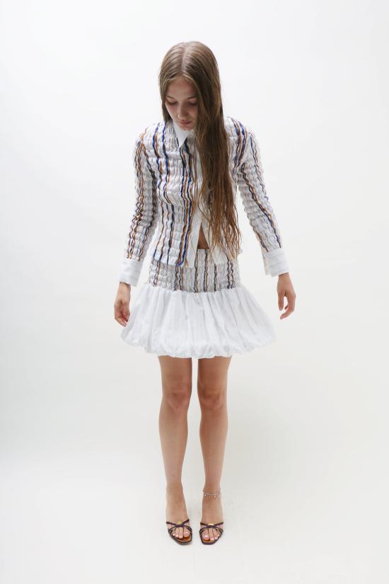  Constança Entrudo 숏 스커트 루치드 미니 스커트 - OTHER BRANDS