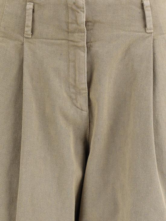 25FW 골든구스 스트레이트 팬츠 GWP01203P002072 15184 KHAKI - GOLDEN GOOSE