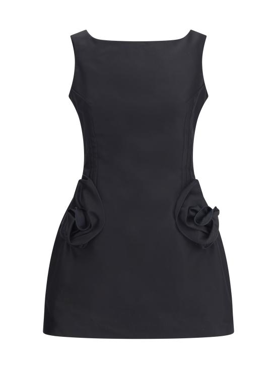 25FW 마그다뷰트림 숏 원피스 127725 BLACK