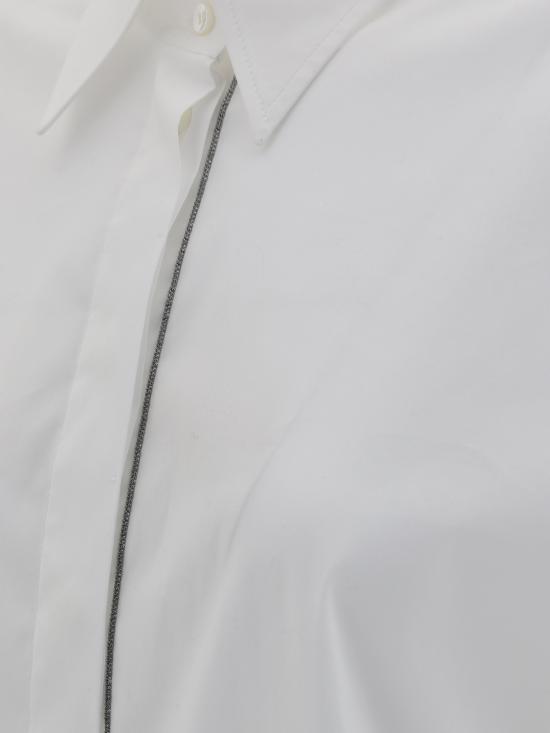 26SS 브루넬로 쿠치넬리 셔츠 M0091MA636 C159 WHITE - BRUNELLO CUCINELLI