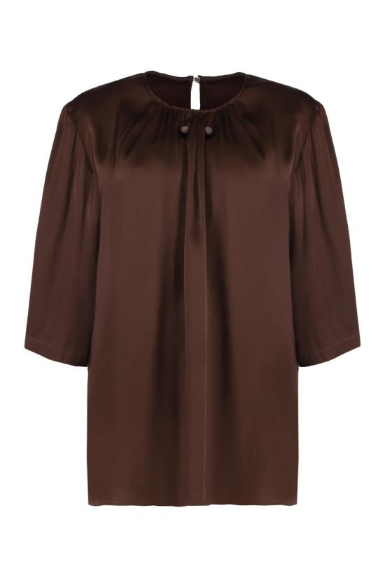 25FW 파비아나 필리피 반팔 티셔츠 TPD215F292L573 1269 BROWN