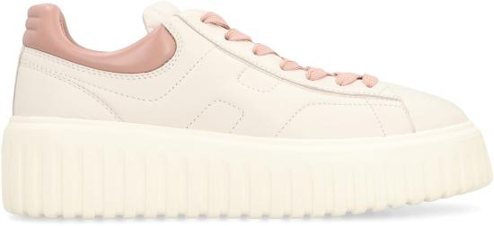 25FW 호간 H-스트라이프 스니커즈 HXW6450FC60LE9 0MA5 WHITE - HOGAN