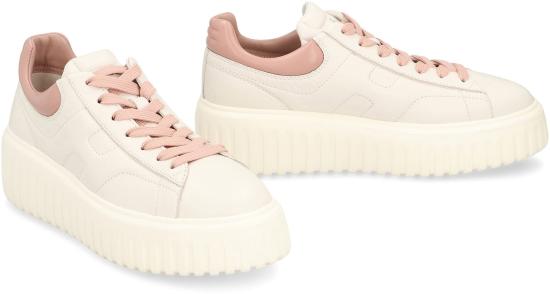 25FW 호간 H-스트라이프 스니커즈 HXW6450FC60LE9 0MA5 WHITE - HOGAN