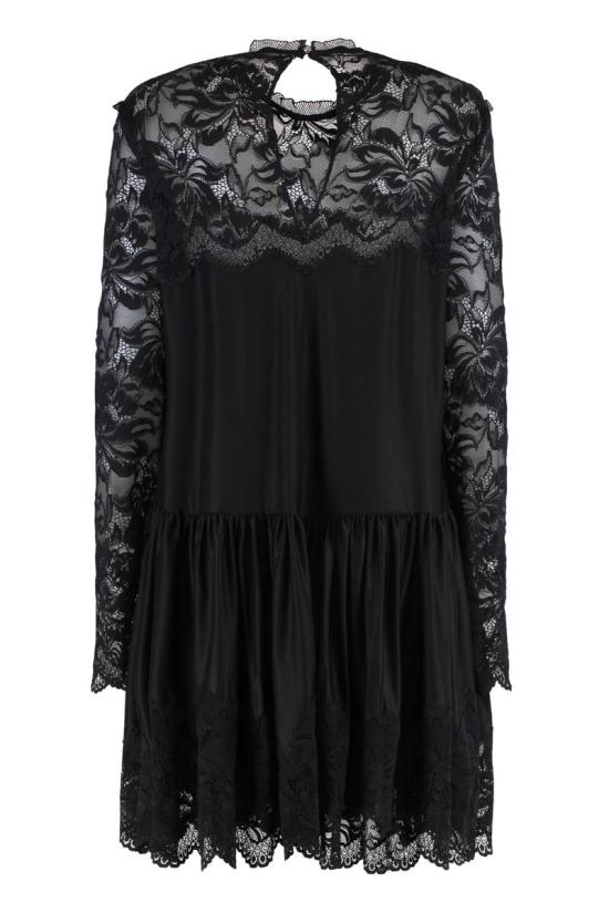 25FW 파코라반 미디 원피스 AJRO137VI0267 P001 Black - PACO RABANNE