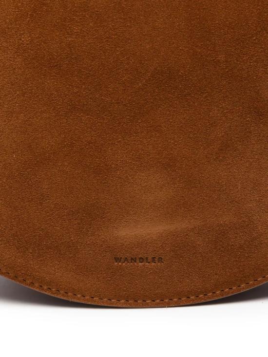 25FW 반들러 크로스백 KATE SADDLE TAN SUEDE - WANDLER