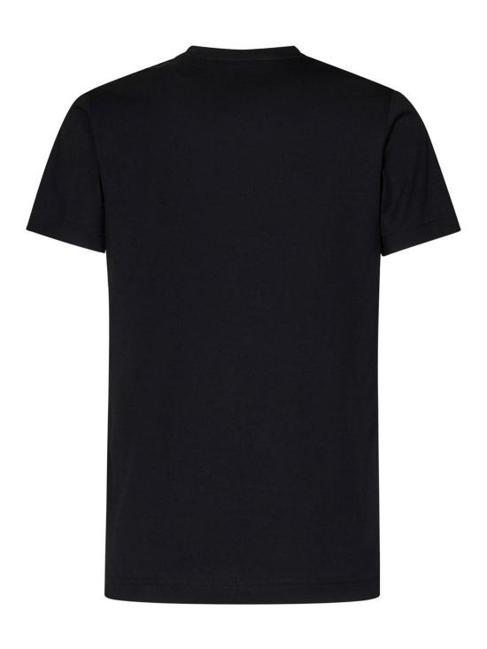  모스키노 반팔 티셔츠 070904411555 Black - MOSCHINO