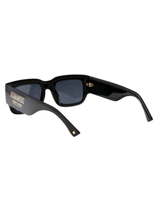 25FW 디스퀘어드2 선글라스 D2 0089 S 2M2IR black - DSQUARED2