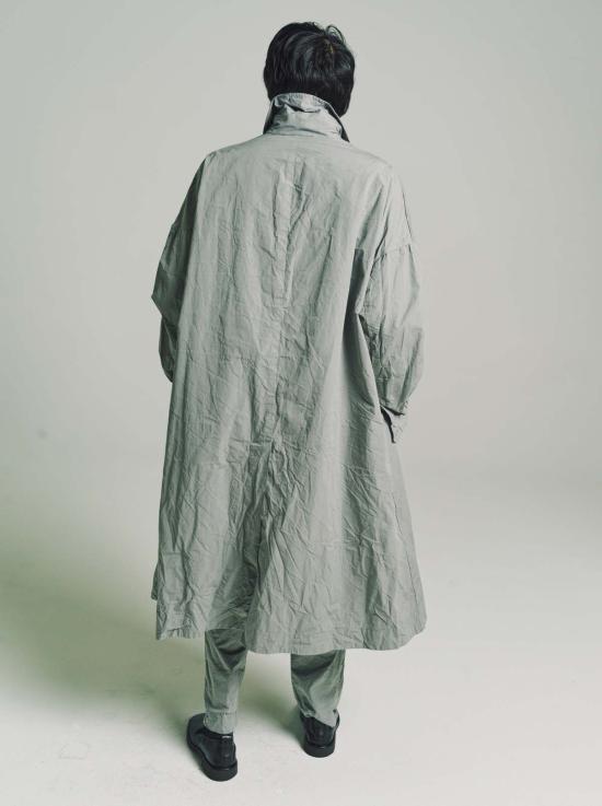  케이시 케이시 자켓 그레이 주름 카드 코튼 더블 브레스티드 아미 - CASEY CASEY