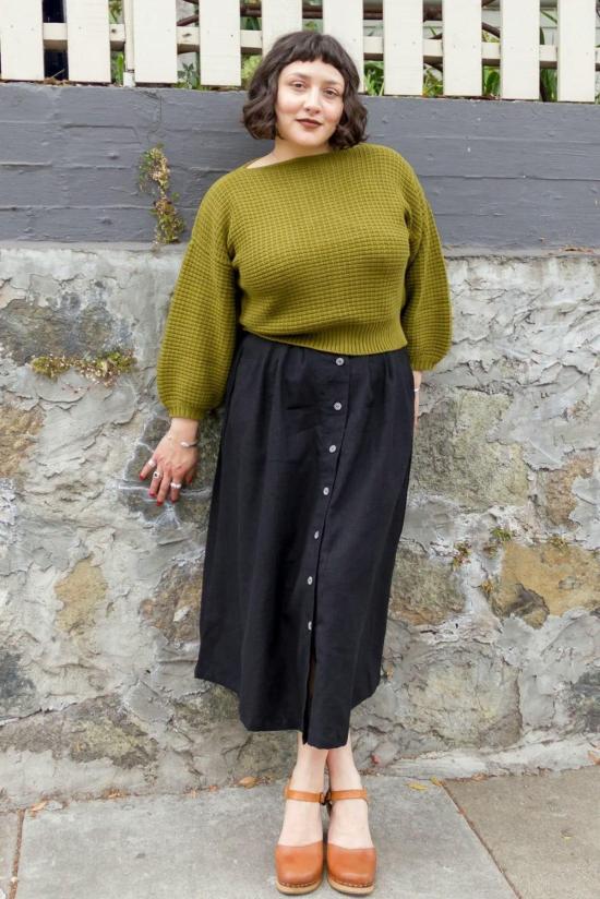  Curator SF 미디 스커트 큐레이터 Sf 보니 스커트 - OTHER BRANDS