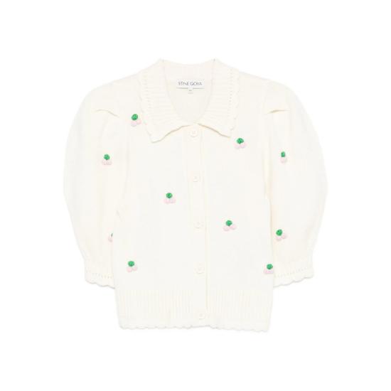 25FW 스티네 고야 가디건 SGK044 2359 VANIL NEUTRALS