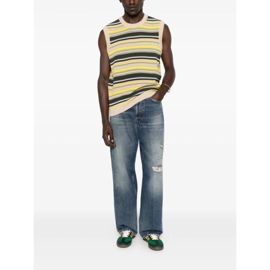 25FW 나인인더모닝 데님 팬츠 9FW25 ICA26 BLUE - NINE IN THE MORNING