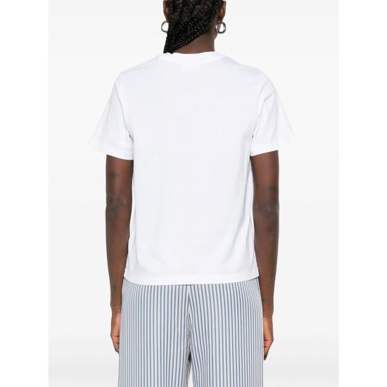 25FW 메종 라비쉬 반팔 티셔츠 YWPOPINUMEOUI WHITE - MAISON LABICHE