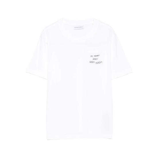 25FW 메종 라비쉬 반팔 티셔츠 YWPOPINBOOM WHITE