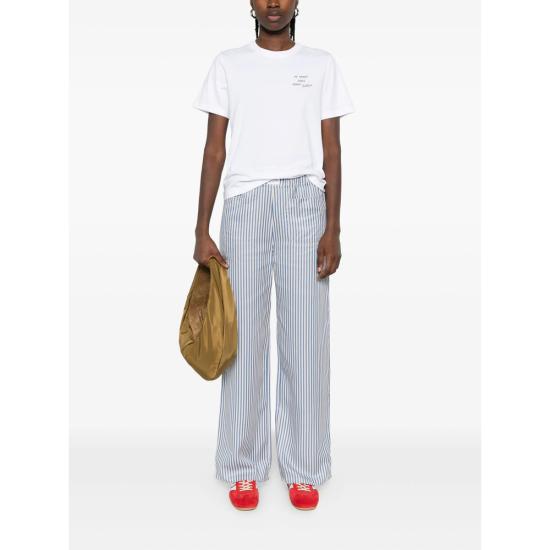 25FW 메종 라비쉬 반팔 티셔츠 YWPOPINBOOM WHITE - MAISON LABICHE