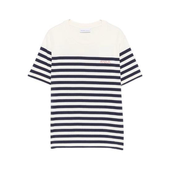 25FW 메종 라비쉬 반팔 티셔츠 YWPOPINAMOUR BLIVO NEUTRALS BLUE