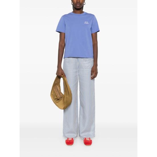 25FW 메종 라비쉬 반팔 티셔츠 YWPOPINALAVIE PEOBL BLUE - MAISON LABICHE