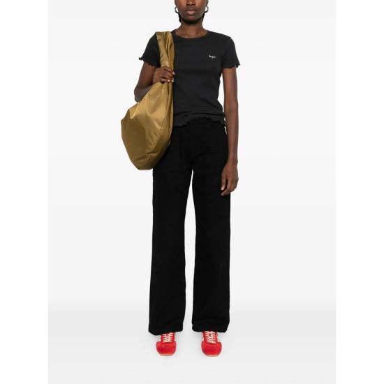 25FW 메종 라비쉬 반팔 티셔츠 YWFOLIESBONJOU BLACK - MAISON LABICHE