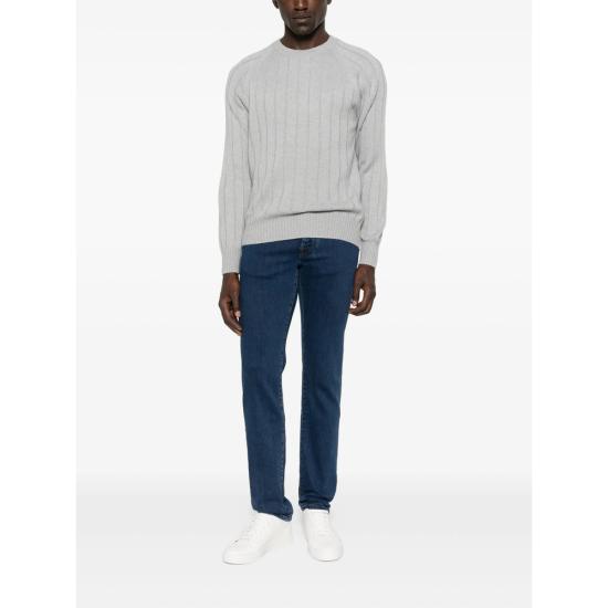 25FW 라 필러리아 스웨터 23135 19657 061 GREY - LA FILERIA