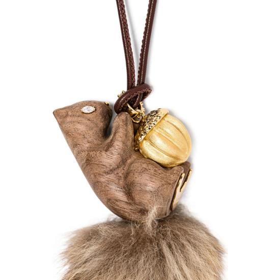 25FW 위민 목걸이/팬던트 25030BRW00NN BROWN - YVMIN