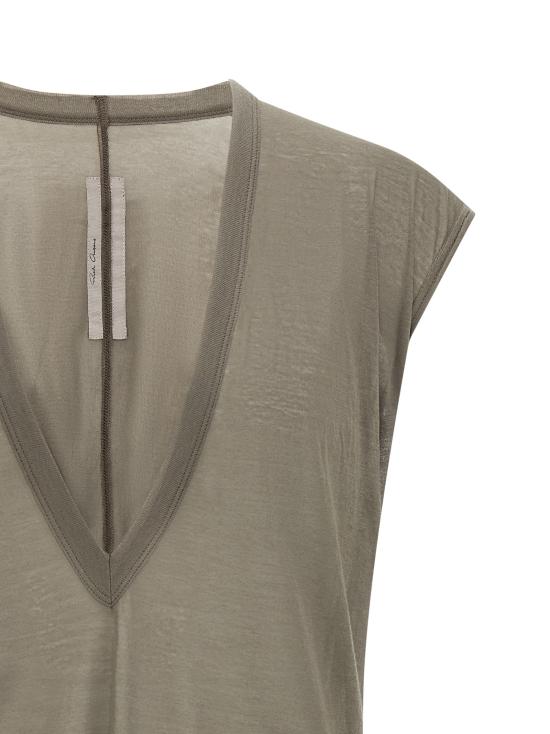 25FW 릭 오웬스 민소매 티셔츠 RU02E1157UC34 Gray - RICK OWENS