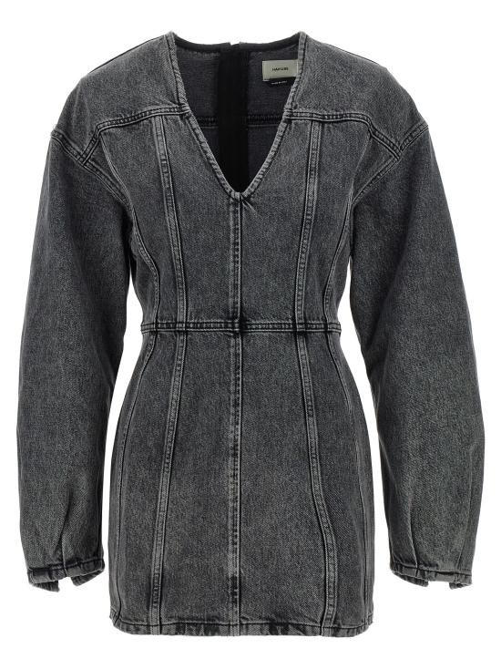 25FW 하이쿠레 미디 원피스 HEW08099DF119L0895L0895 Gray