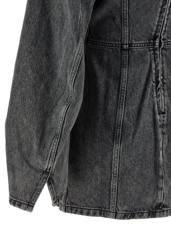 25FW 하이쿠레 미디 원피스 HEW08099DF119L0895L0895 Gray - HAIKURE