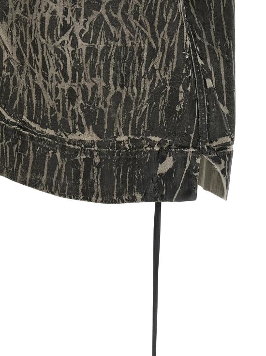 25FW 다크쉐도우 반팔 셔츠 DU02E7294SDWF59 Gray - DRKSHDW