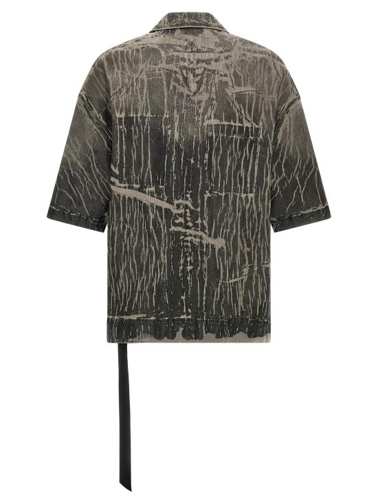 25FW 다크쉐도우 반팔 셔츠 DU02E7294SDWF59 Gray - DRKSHDW