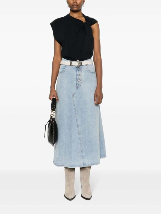  이자벨마랑 민소매 티셔츠 TS0175FAA1N41I01BK Black - ISABEL MARANT