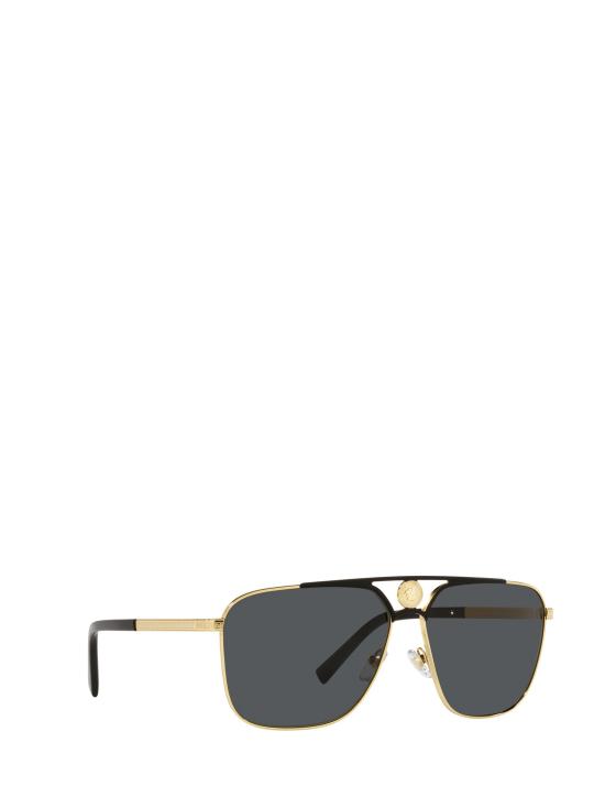 26FW 베르사체 선글라스 VE2238 143687 GOLD MATTE BLACK - VERSACE