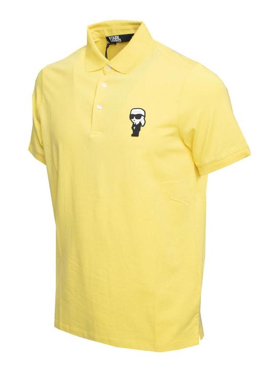  칼라거펠트 폴로 티셔츠 745022532221130 Yellow - KARL LAGERFELD