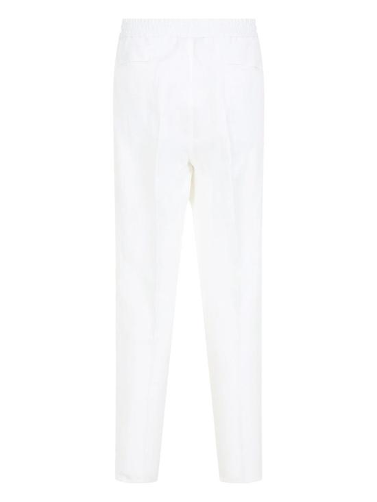 26SS 브루넬로 쿠치넬리 스트레이트 팬츠 MH255E1710C1900 White - BRUNELLO CUCINELLI