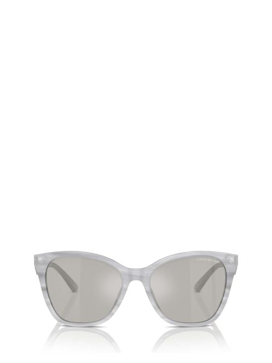 26FW 엠포리오 아르마니 선글라스 EA4222U 611487 SHINY STRIPED GREY