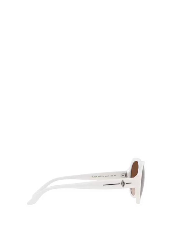 26FW 랄프 로렌 선글라스 RL8208 554413 SHINY OFF WHITE - RALPH LAUREN