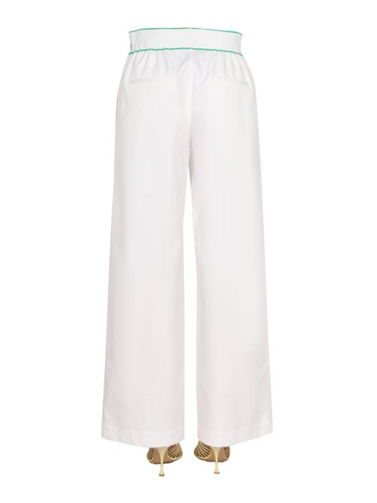  보테가베네타 스트레이트 팬츠 702092 V1J109000 WHITE - BOTTEGA VENETA