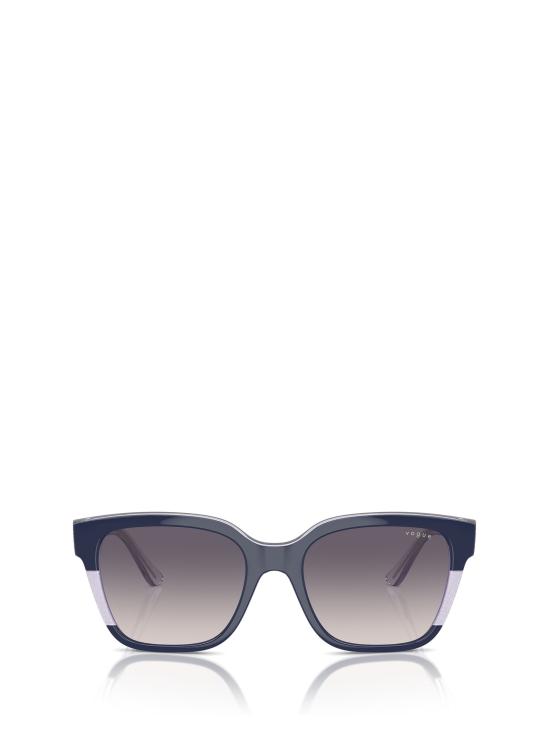 25FW 보그 선글라스 VO5558S 313736 BLUE TRANSPARENT LILAC GLITTER