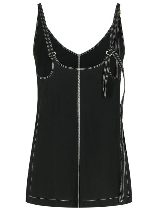 25SS 스포트막스 민소매 티셔츠 2512161032003 Black - SPORTMAX